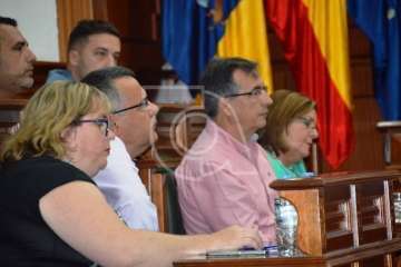 Pleno extraordinario en el Ayuntamiento de Telde (Foto TA)